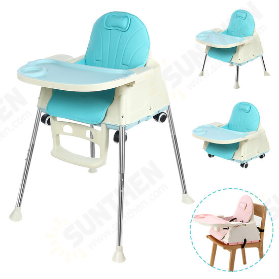 Children's Dining Chair Baby Eating Table BB Plastic Multifunctional Dining Chair Men and Women Baby Game Dining Chair Pulley Game Chair