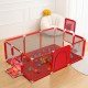 Playpen 180 x 122 cm for Baby Playpen Foldable Safety Barrier Play Tent Playpen Baby Portable Baby Cradle