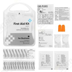 20PCS/Set Outdoor Camping Portable First Aid Kit For Business Travelling Adhesive Bandage+Towel Tabs+Dry Swab+Earplug 20PCS/Set Outdoor Camping Portable First Aid Kit For Business Travelling Adhesive Bandage+Towel Tabs+Dry Swab+Earplug