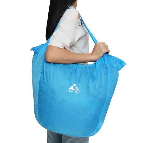 36L Waterproof Foldable Outdoor Handle Bag Athletic Hiking Climbing Bags Travel Rucksack