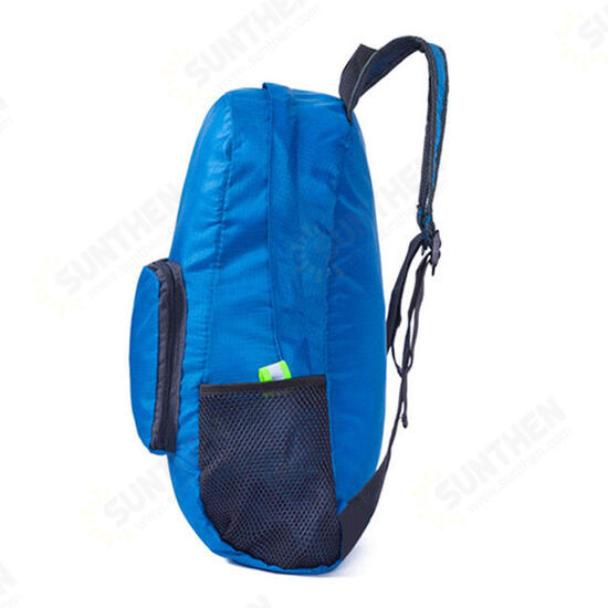 420D Polyester Waterproof Backpack Folding Sports Shoulder Bag Climbing Hiking Bag