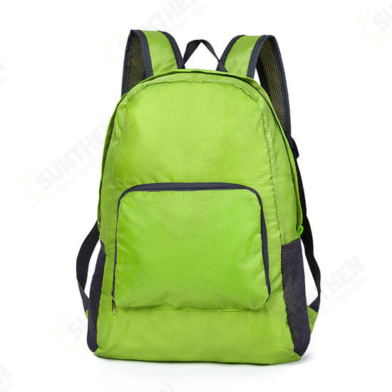 420D Polyester Waterproof Backpack Folding Sports Shoulder Bag Climbing Hiking Bag