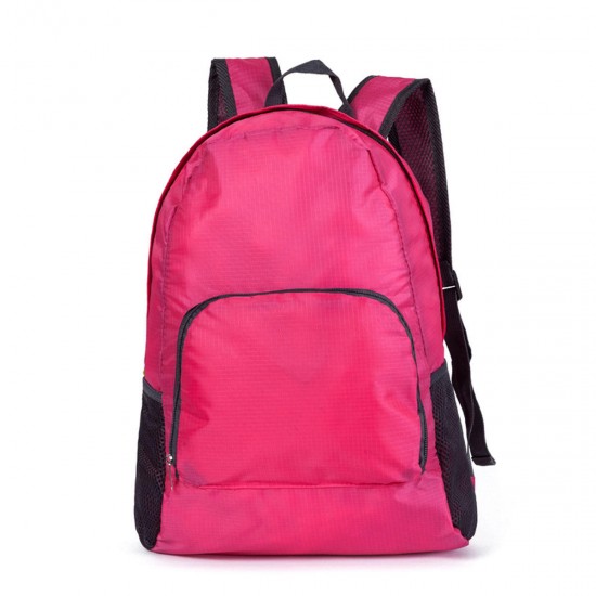 420D Polyester Waterproof Backpack Folding Sports Shoulder Bag Climbing Hiking Bag