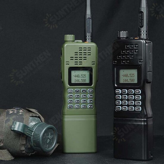 AR-152 10W 5800MA Walkie Talkie Dual Band 136-174/400-520Mhz 128 Channels High Power USB Charging Waterproof Long Range Portable Two Way Walkie Talkie