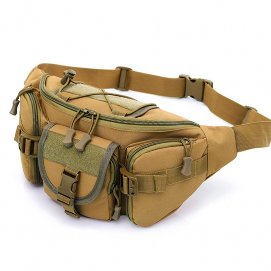 Hunting Multifunctional Tactical Running Multi-Purpose Bag Vest Waist Pouch Utility Pack