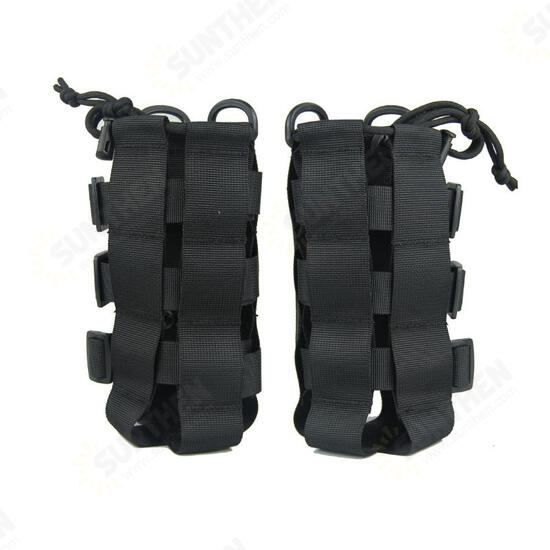 AC019 500/2500ml Water Bottle Bag Camping Hiking Tactical Kettle Pouch Portable Cup Storage Bag