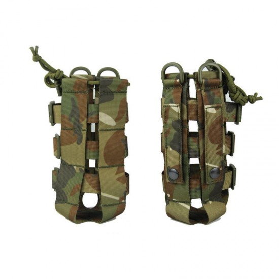 AC019 500/2500ml Water Bottle Bag Camping Hiking Tactical Kettle Pouch Portable Cup Storage Bag