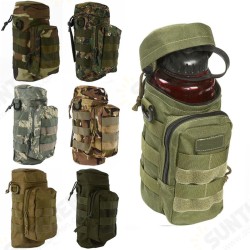 Multifunctional Water Bottle Bag Outdoor Tactical Bag Sports Hiking Climbing Package Kettle Bag