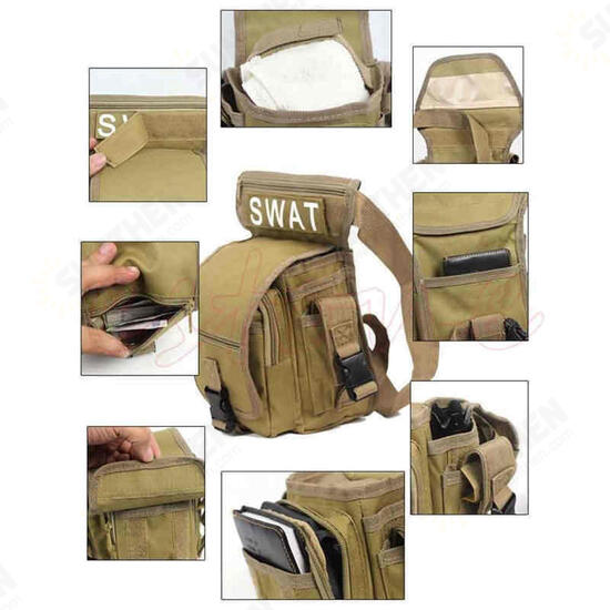 Hunting Multifunctional Tactical Multi-Purpose Bag Vest Waist Pouch Leg Utility Pack