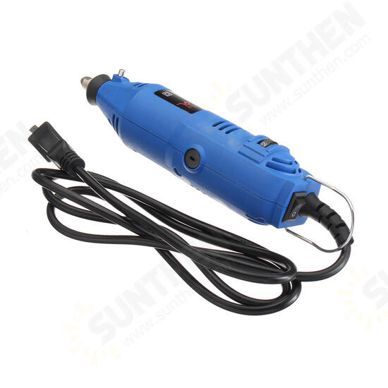 220V Mini Electric Grinder Rotary Tool Handle Electric Drill Engraving Pen Grinder Grinding Machine