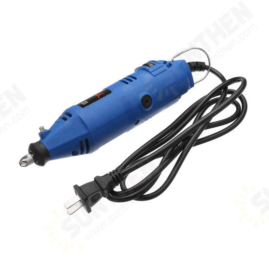 220V Mini Electric Grinder Rotary Tool Handle Electric Drill Engraving Pen Grinder Grinding Machine