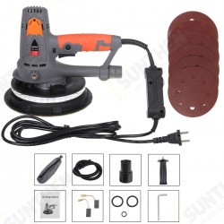 230mm Diameter 1250W Drywall Sander Sander 3000rpm Automatic Vacuum System W/ Dual LED Light Wall Polisher 230mm Diameter 1250W Drywall Sander Sander 3000rpm Automatic Vacuum System W/ Dual LED Light Wall Polisher