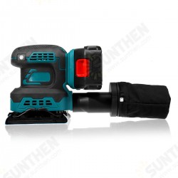 Electric Square Sander Furniture Wood Metal Paint Grinder Buffer Polishing Machine W/1pc/2pc 2.0Ah Battery EU/US Plug Fit Makita 18V Battery Electric Square Sander Furniture Wood Metal Paint Grinder Buffer Polishing Machine W/1pc/2pc 2.0Ah Battery EU/US Plug Fit Makita 18V Battery