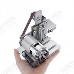 Mini Electric Belt Sander Grinder DIY Metal Wood Polishing Grinding Machine Sanding Belt Sharpener Mini Electric Belt Sander Grinder DIY Metal Wood Polishing Grinding Machine Sanding Belt Sharpener