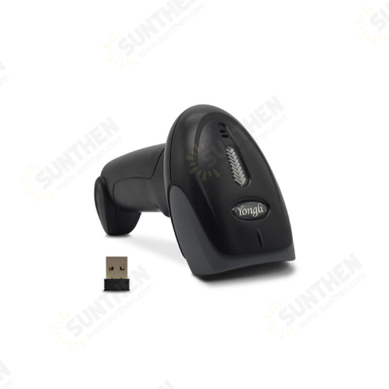 XYL-9030 Wireless 1D Barcode Handheld Scanner 1D Barcode Reader USB Connection for Supermaket Library Logistics Express Retail Store Warehouse