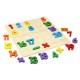 1 Set Wooden Puzzle Hand Grab Board Toy Alphabet Letters Numbers Toddler Kids Early Learning Toys Gift