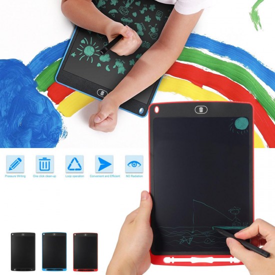 10'' LCD Writing Tablet Electronic Painting Drawing Board Children Mini Kids Pad Board