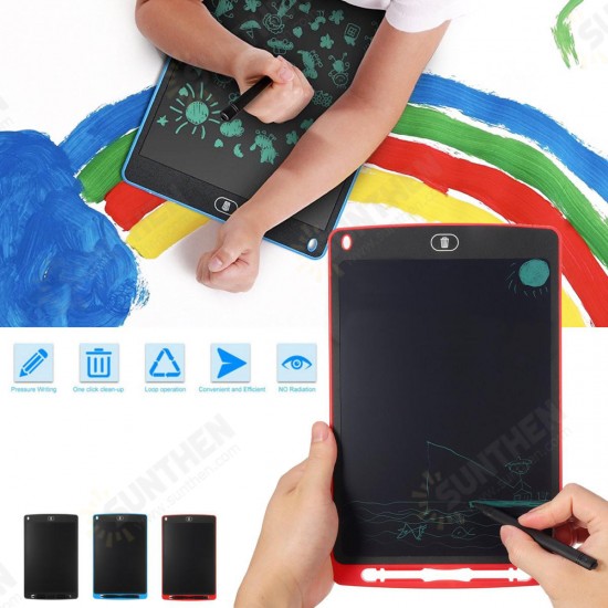 10'' LCD Writing Tablet Electronic Painting Drawing Board Children Mini Kids Pad Board