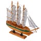 10 inch DIY Assembly Marion Wooden Ship Boats Model Sailing Decor Xmas Gift Toy