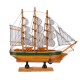 10 inch DIY Assembly Marion Wooden Ship Boats Model Sailing Decor Xmas Gift Toy