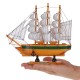 10 inch DIY Assembly Marion Wooden Ship Boats Model Sailing Decor Xmas Gift Toy