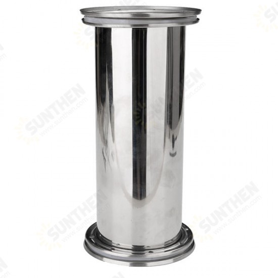 10.2 INCH Stainless Steel Time Capsule Waterproof Lock Container Storage Future Gift