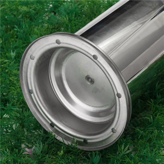 10.2 INCH Stainless Steel Time Capsule Waterproof Lock Container Storage Future Gift