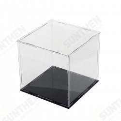 10/20/30cm Acrylic Display Case Box Dustproof Self-Assembly Model Protection 10/20/30cm Acrylic Display Case Box Dustproof Self-Assembly Model Protection