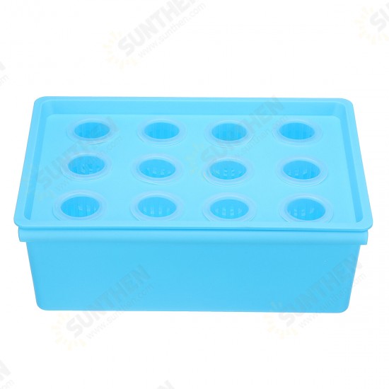 12 Holes Soilless Cultivation Hydroponic Box Solar Power Flower Plant Site Hydroponic System Pump Equipment