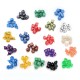 140Pcs/280Pcs Polyhedral Dices for Dungeons & Dragons Desktop Games With Storage Bags