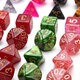 140Pcs/280Pcs Polyhedral Dices for Dungeons & Dragons Desktop Games With Storage Bags