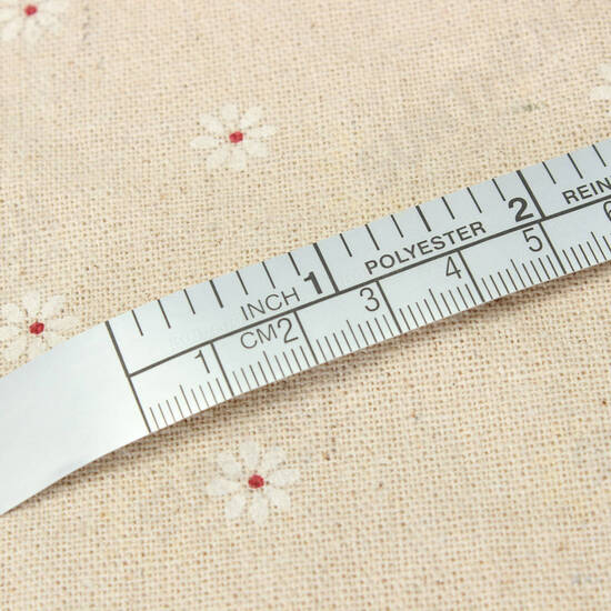 150cm Vinyl Silver Self Adhesive Measuring Tape Ruler Sticker For Sewing Machine