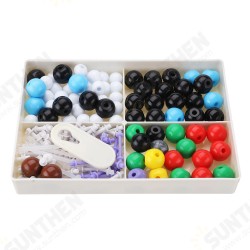 189Pcs Chemistry Organic Inorganic Molecular Structure Model Set 78 Atomics and 111 Bond Medical Model 189Pcs Chemistry Organic Inorganic Molecular Structure Model Set 78 Atomics and 111 Bond Medical Model