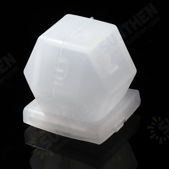 1PC Silicone Dice Molds Reusable Fillet Square Triangle Polyhedral Dice Mould