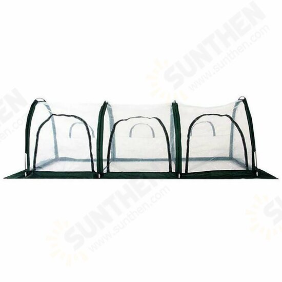 200x100x100cm PVC Garden Greenhouse Cover Waterproof Protects Plants Flowers Planting Heat Proof Cold Proof