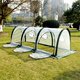 200x100x100cm PVC Garden Greenhouse Cover Waterproof Protects Plants Flowers Planting Heat Proof Cold Proof