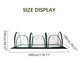 200x100x100cm PVC Garden Greenhouse Cover Waterproof Protects Plants Flowers Planting Heat Proof Cold Proof