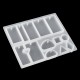 213Pcs DIY Epoxy Resin Casting Molds Kit Silicone Jewelry Pendant Craft Making Mould