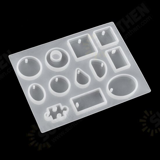 213Pcs DIY Epoxy Resin Casting Molds Kit Silicone Jewelry Pendant Craft Making Mould