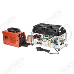 220V 2100W Mini Induction Heating Machine Heater Air Water Double Cooling DIY Device Science Model Kit 220V 2100W Mini Induction Heating Machine Heater Air Water Double Cooling DIY Device Science Model Kit
