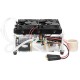 220V 2100W Mini Induction Heating Machine Heater Air Water Double Cooling DIY Device Science Model Kit