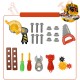 23PCS Children's Maintenance Tools Kit Set Repair Tool Suitcase Kids' Educational Repair Toys Gift