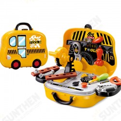 23PCS Children's Maintenance Tools Kit Set Repair Tool Suitcase Kids' Educational Repair Toys Gift 23PCS Children's Maintenance Tools Kit Set Repair Tool Suitcase Kids' Educational Repair Toys Gift