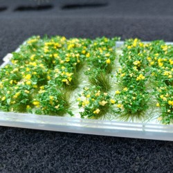 28Pcs 1:35HO Flower Clusters Miniature Model DIY Building Landscape Modelling Material 28Pcs 1:35HO Flower Clusters Miniature Model DIY Building Landscape Modelling Material