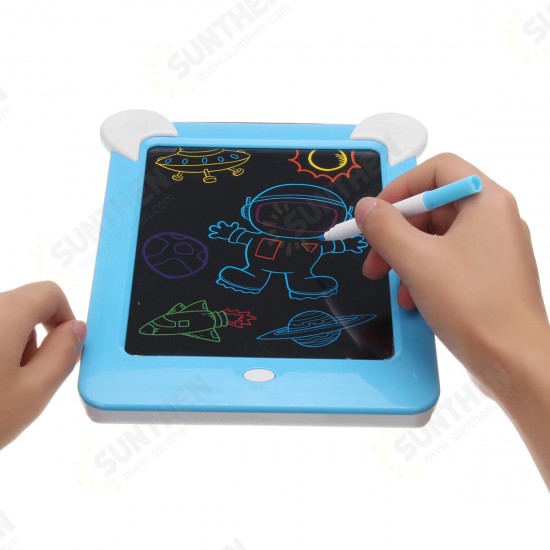 3D Magic Drawing Pad Children's Brain Development Puzzle Board With Light