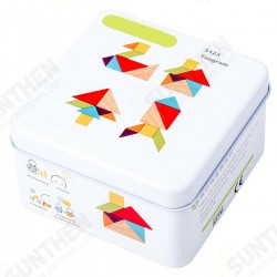3D Wood Blocks Toys Kids Intelligence Development Tangram Early Education Block Jigsaw 3D Wood Blocks Toys Kids Intelligence Development Tangram Early Education Block Jigsaw