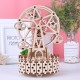 3D Wooden Ferris Wheel Puzzle Music Box DIY Assembly Toys Creative Gift