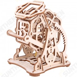 3D Wooden Lucky Runner Dice Puzzle DIY Mechanical Transmission Model Assembly Toys Creative Gift 3D Wooden Lucky Runner Dice Puzzle DIY Mechanical Transmission Model Assembly Toys Creative Gift