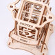 3D Wooden Lucky Runner Dice Puzzle DIY Mechanical Transmission Model Assembly Toys Creative Gift