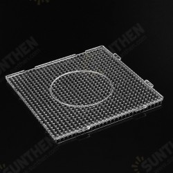 4Pcs Practical PE Clear Square Large Pegboards Board Perlers Bead Template Child Kids Toys Gift 4Pcs Practical PE Clear Square Large Pegboards Board Perlers Bead Template Child Kids Toys Gift